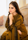 Dhanak-3PC Embroidered Shirt with Dhanak Embroidered Dupatta -3398